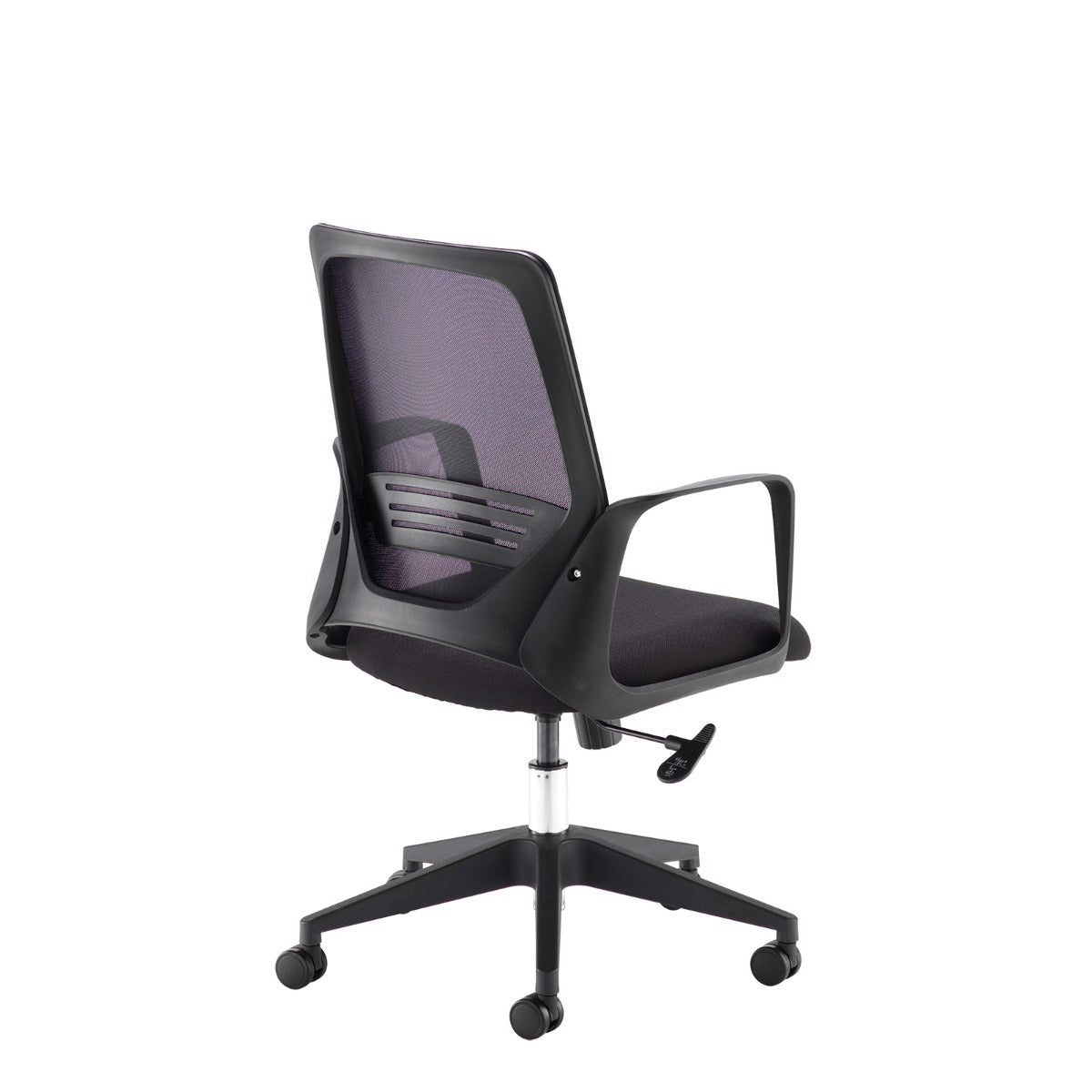Toto Black Mesh Back and Fabric Seat Operators Office Chair